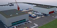 Haven bij Urk (Maritieme Servicehaven) Noordelijk Flevoland